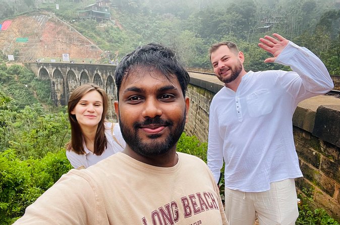 7 Days Sri Lanka Safari Tour - Ella combines mountain scenery, a waterfall, and a famous bridge