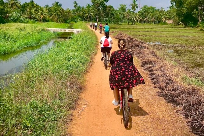 Anuradhapura Heritage Mountain bike / bicycle Tour - The moonstone, refectory, and the daily life of monks