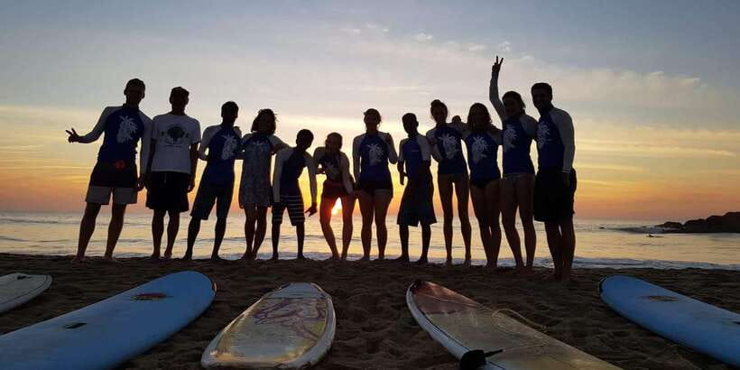 Arugam Bay Surf Lessons : Beginner Surf Experience - The first part of the 90-minute lesson