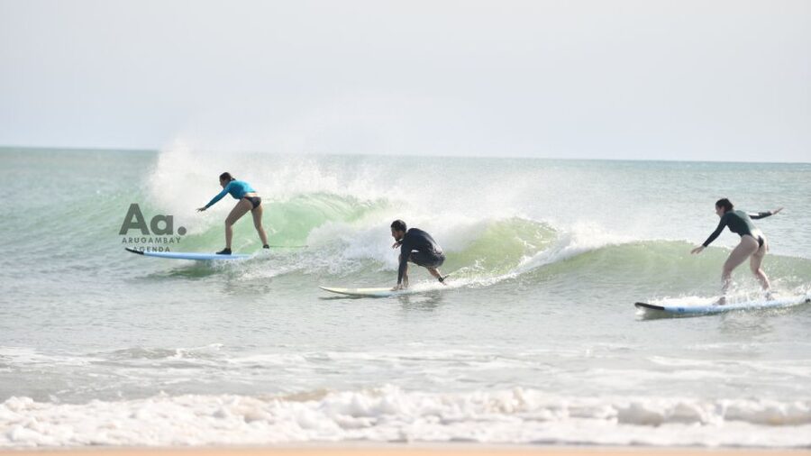 Arugam Bay Surf Lessons : Beginner Surf Experience - The instructors are the heart of the experience