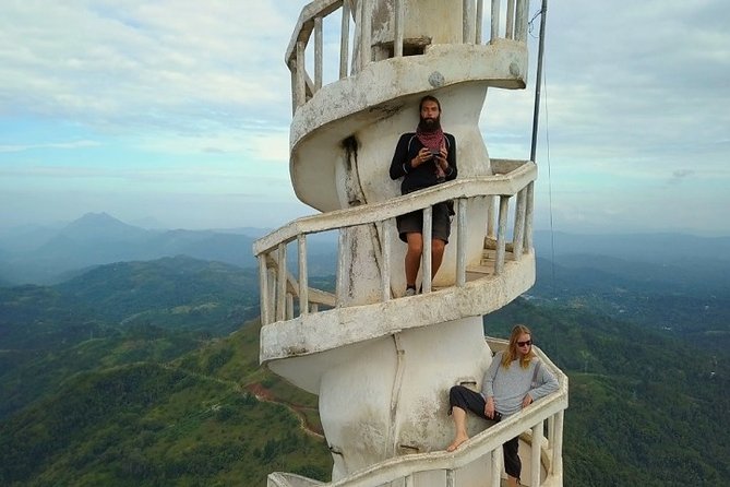 Climb sky-scraping tower in Ambuluwawa from Kandy - Reaching the four-faith sanctuary