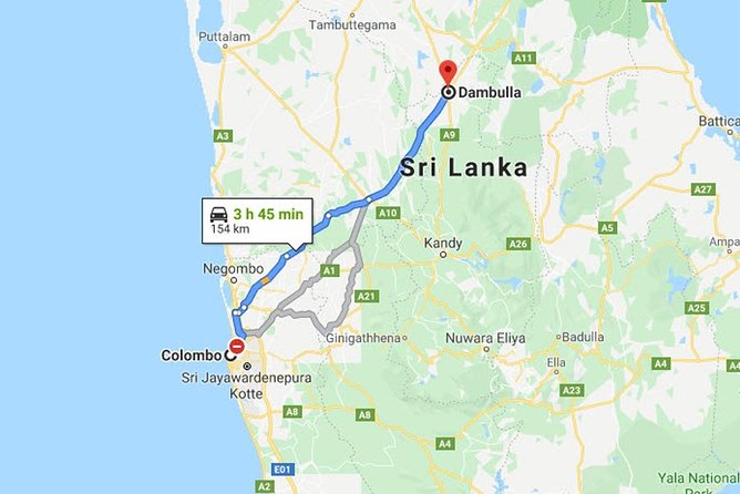 Colombo City to Dambulla City Private Transfer - Why this Colombo to Dambulla transfer is useful