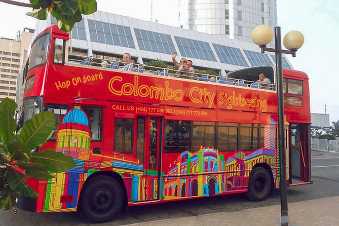Colombo City Tour by Open-Deck Bus - The private format and guide commentary