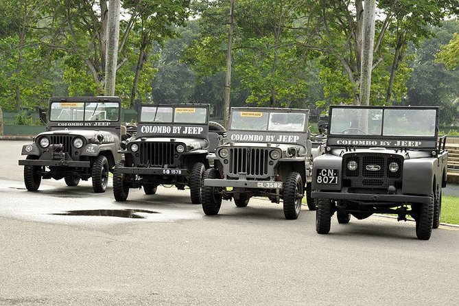Colombo City Tour by War Jeep - Why the old Jeep changes the Colombo experience