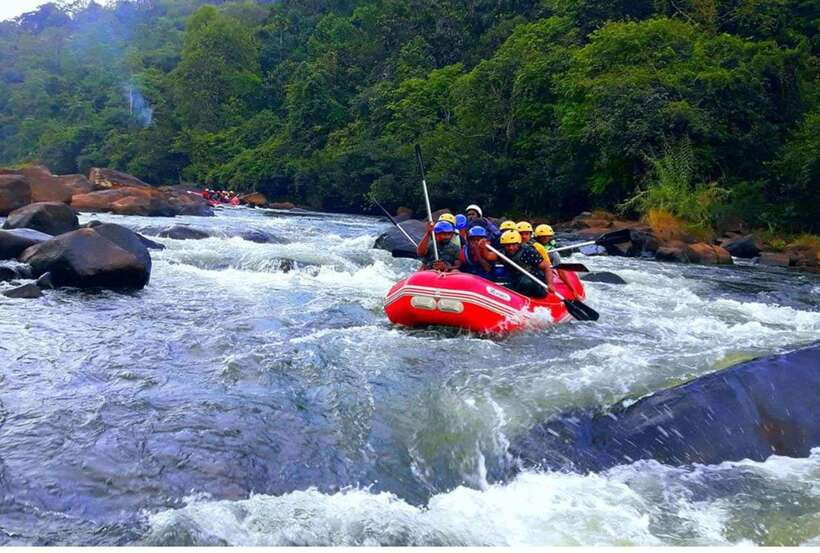 Colombo/ Negombo: Kithulgala White Water Rafting Adventure - Getting ready for the Kelani River