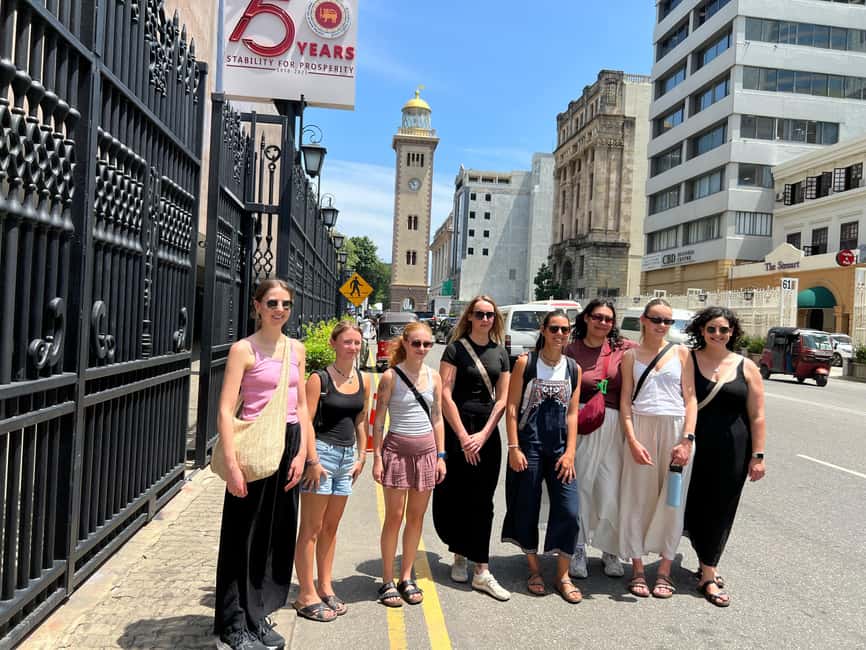Colombo: Private Tuk-Tuk City Tour with All Entry Fees - Galle Face Green and the old Parliament