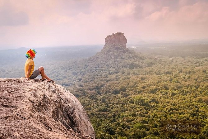 Day Tour from Colombo to Sigiriya, Dambulla & Polonnaruwa - Sigiriya Rock, three hours above the plain