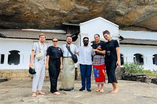 Day Tour to Dambulla, Sigiriya and Safari from Kandy (Group Tour) - The early drive and the first temple stop