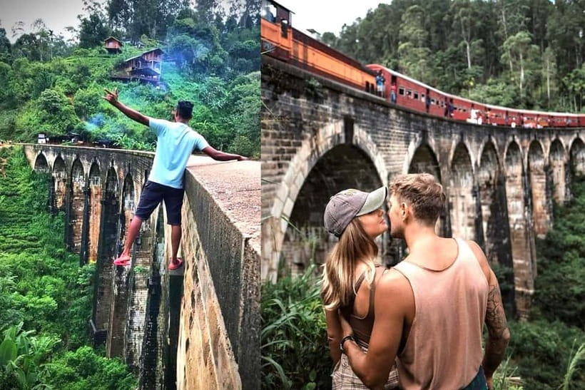 Ella: 9 Arches Bridge, Little Adam's Peak, Tea Factory - Little Adam’s Peak for broad views over Ella