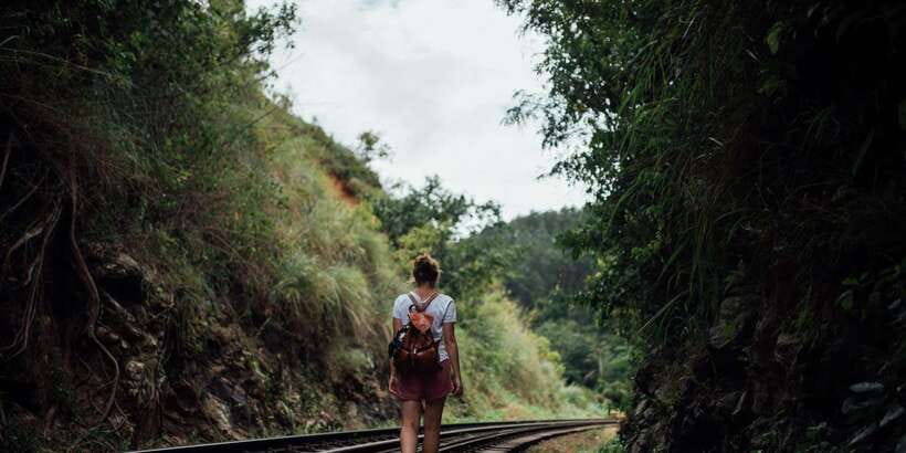 Ella: Tea Factory, Train, and Nine Arch Day Tour with Pickup - Ravana Waterfall offers an easy first stop