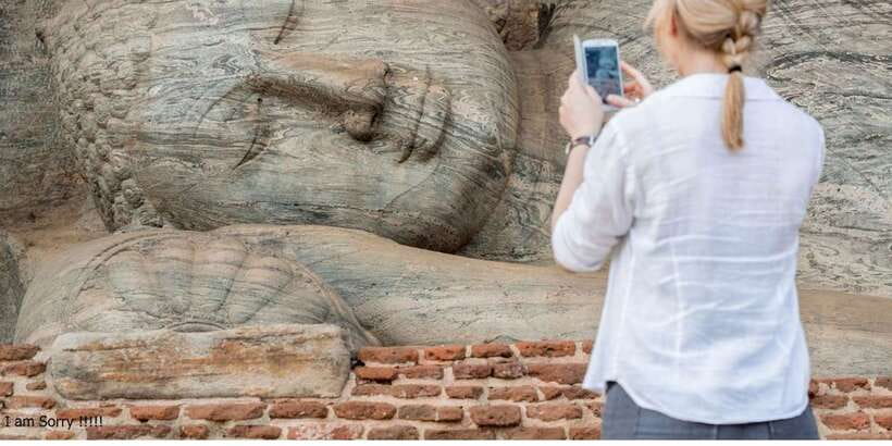 From Dambulla/ Sigiriya: Ancient City of Polonnaruwa by Bike - Royal Palace and Nissankamulla Palace