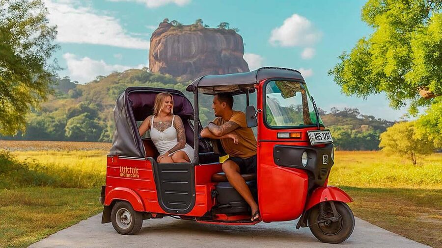 From Dambulla, Sigiriya: Polonnaruwa Tuk Tuk Day Tour - The 1.5-hour tuk tuk ride from Dambulla, Sigiriya, or Habarana