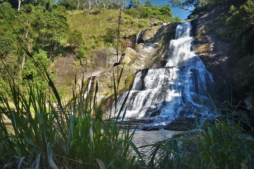 From Ella: Diyaluma Waterfall and Natural Pool Bath Tour - Pickup from Ella and the road to Koslanda