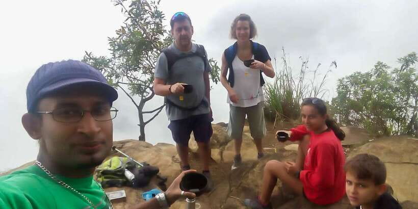 From Ella: Little Adam’s Peak and Nine Arches Bridge Hiking - The climb to Little Adam’s Peak at 1,141 meters