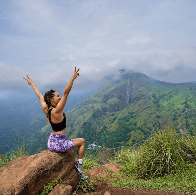 From Ella : Sunrise Hike to Little Adams Peak - Reaching the summit before first light