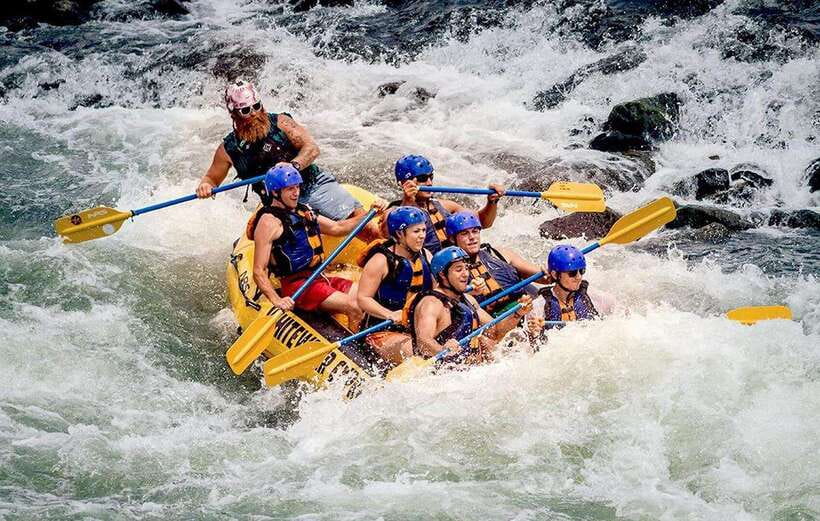 From Kandy: Kelani River White Water Rafting Day Trip - Herbal garden, wood carving, and Asgiriya Temple