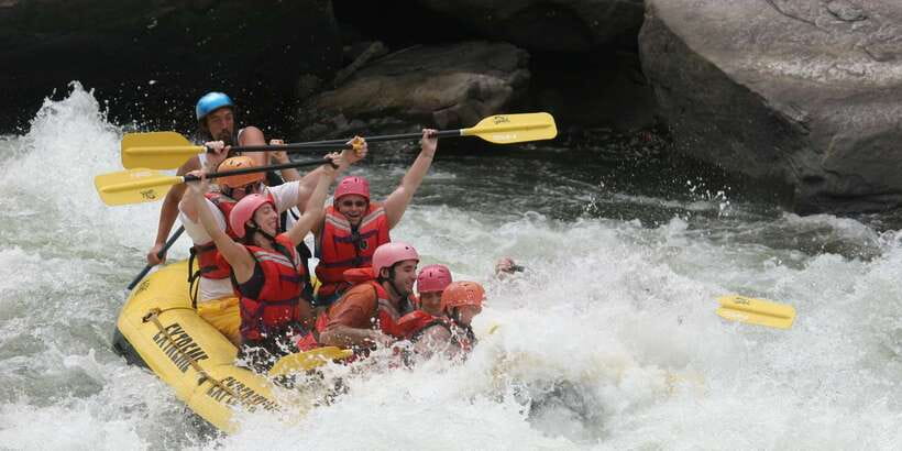 From Negombo: White Water Rafting Adventure - Lunch at the adventure base