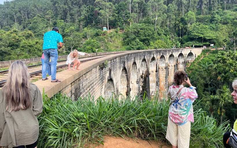 From Nuwara Eliya: Ella City Tour with Little Adam's Peak - Ravana Falls: a brief photo stop