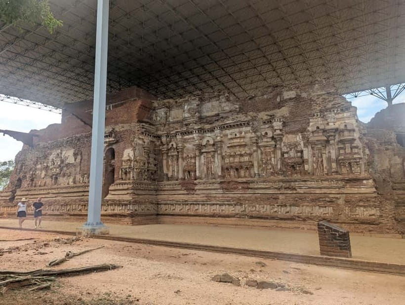 From Sigiriya:Polonnaruwa Day Tour with Farmers lunch - Gal Vihara and its remarkable stone Buddhas
