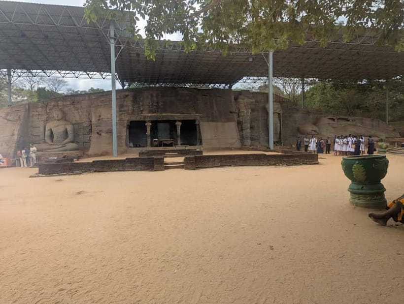 From Sigiriya:Polonnaruwa Day Tour with Farmers lunch - Parakrama Samudra, a huge man-made lake
