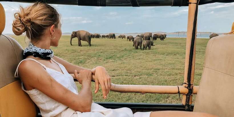Galle/Mirissa: Yala & Udawalawe Safari Day Trip with Picnic - The early road to Yala National Park