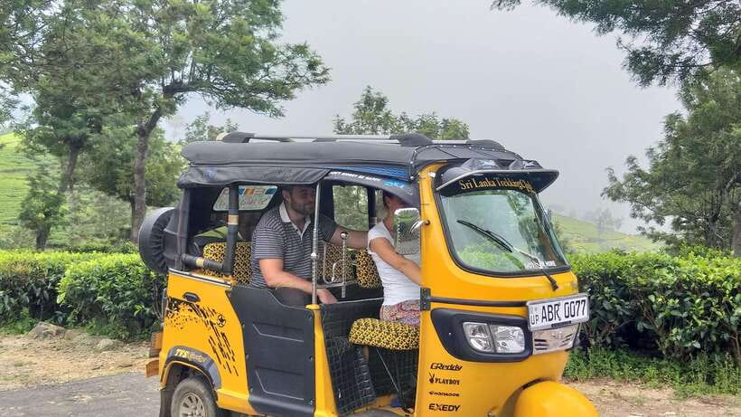 Haputale:Glorious Tuk Tuk Ride to Lipton'sSeat & Tea Factory - Starting from Haputale or Bandarawela