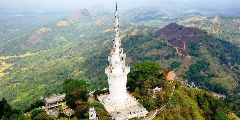 Kandy City Tour With Ambuluwawa Tower - Ambuluwawa Mountain and the spiral staircase