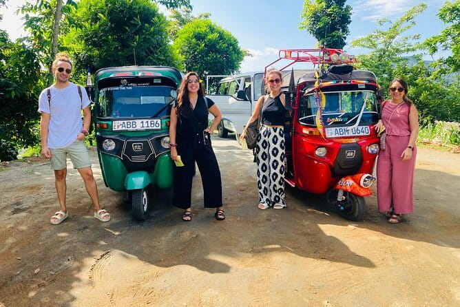 Kandy, Sigiriya and Pidurangala Rock Tuk Tuk Safari - Sri Muthumari Amman Kovil in Matale