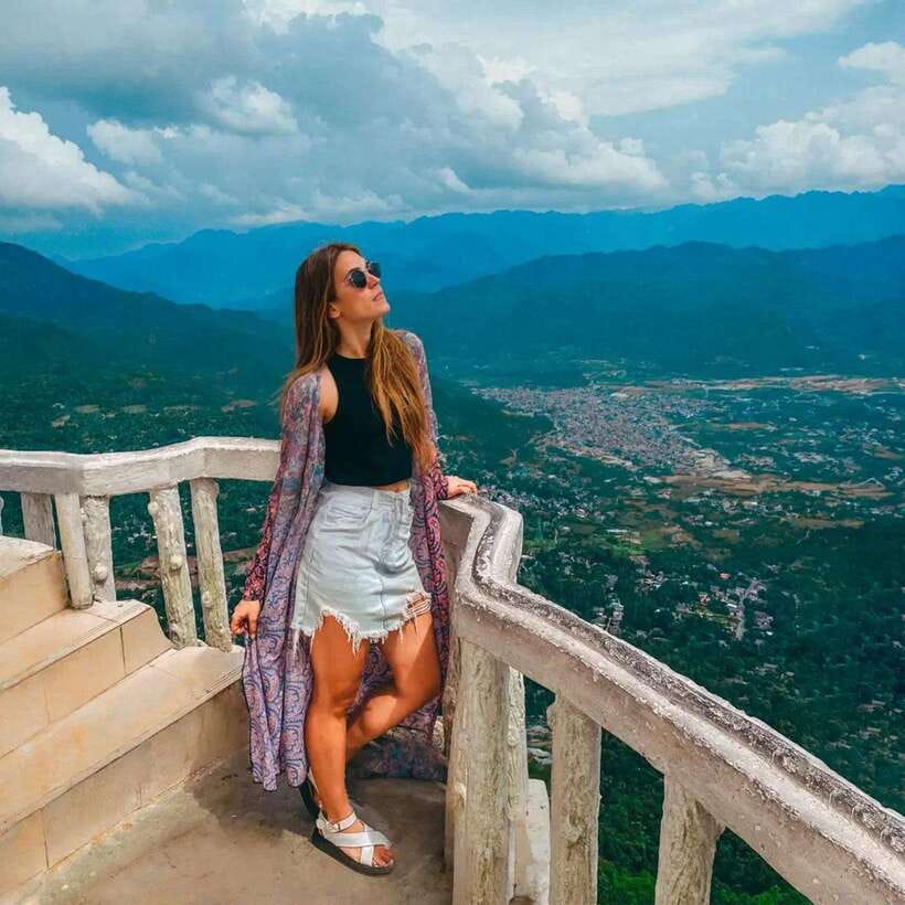 Kandy to Ambuluwawa Tuk Tuk Tour - The climb and views at Ambuluwawa Tower