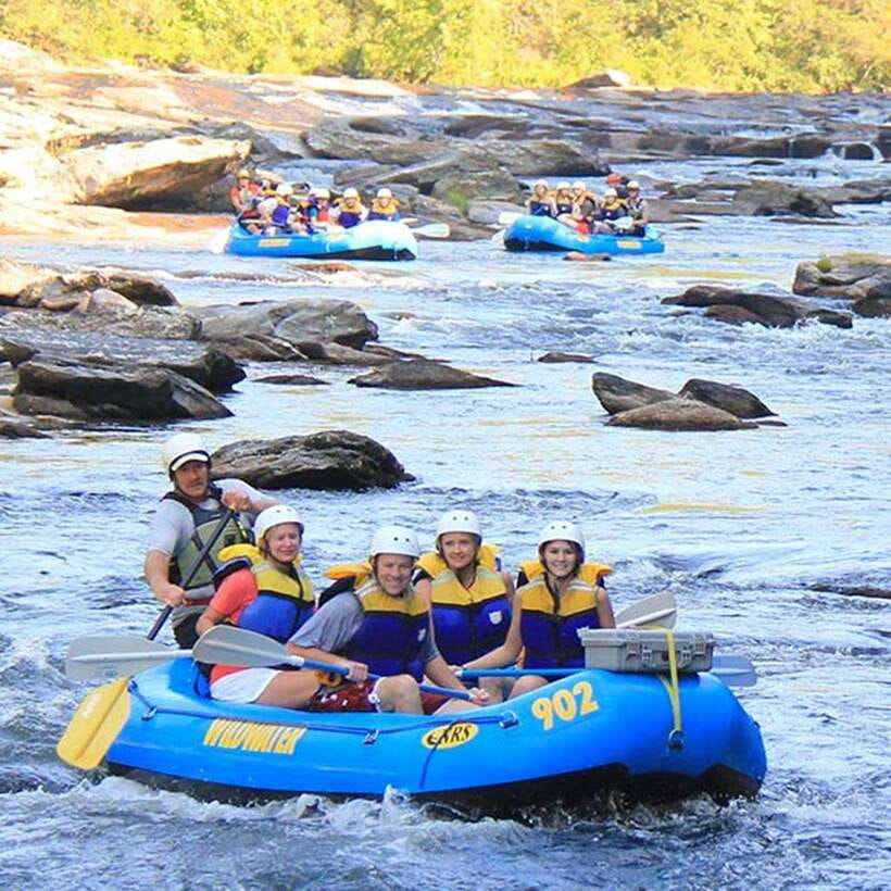 Kandy to Kithulgala White Water Rafting on the Kelani River - Tea, spices, woodcarving, and Asgiriya Temple