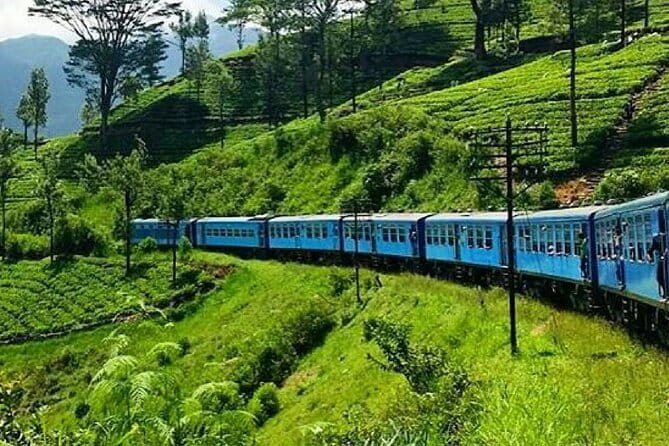 Kandy to Nanu Oya train ride on (Train No: 1005 "Podi Menike") - Key points at a glance