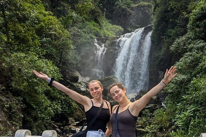Kandy to Nuwara Eliya Private Day Tour: Tea Factory& Gregory Lake - Ramboda Waterfall: a dramatic first pause
