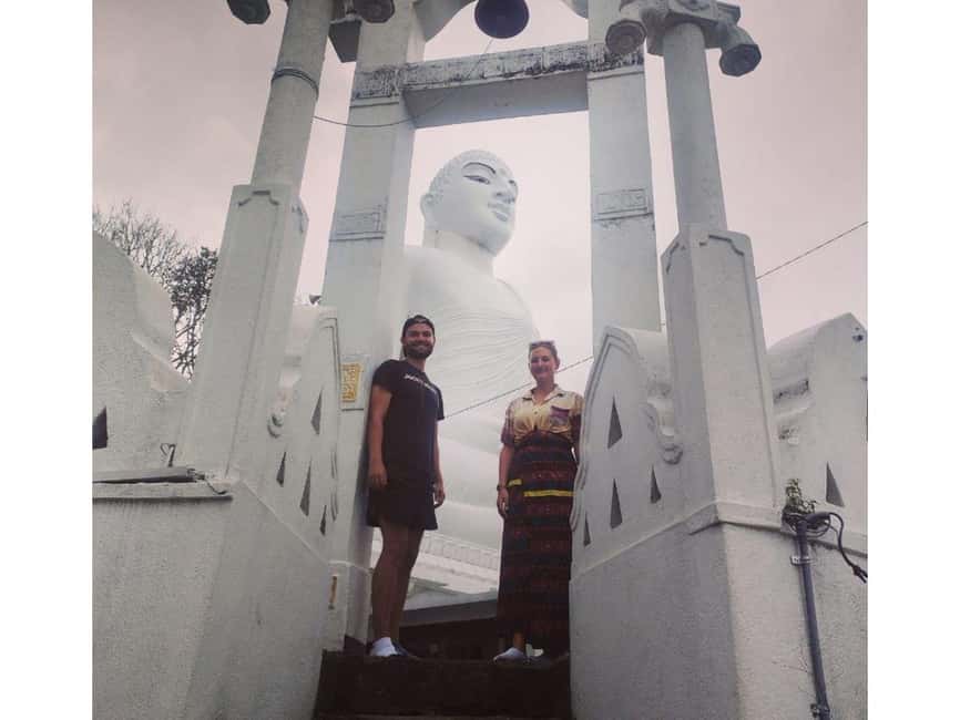 Kandy to Pinnawala Orphanage and Ambuluwawa Guided Day Tours - Bahirawakanda and Asgiri after the road trip