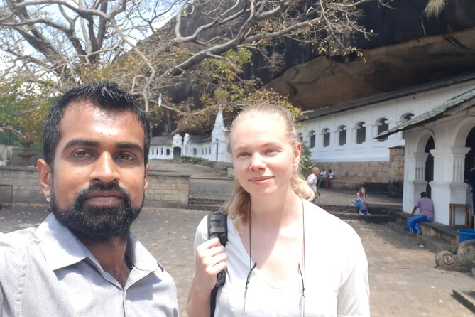 Kandy to Sigiriya and Dambulla Private Day Tour - Dambulla Cave Temple and its painted interiors