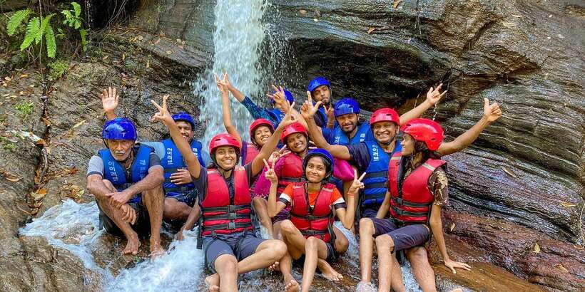 Kitulgala: Kataran Oya Canyoning Adventure - Walking Into Kataran Oya Through the Rainforest