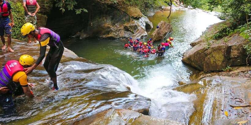 Kitulgala: Kataran Oya Canyoning Adventure - Rappelling Down Waterfalls