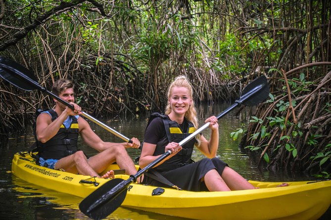 Madu River Sunrise Mangrove Kayaking - Launching as the sun comes up