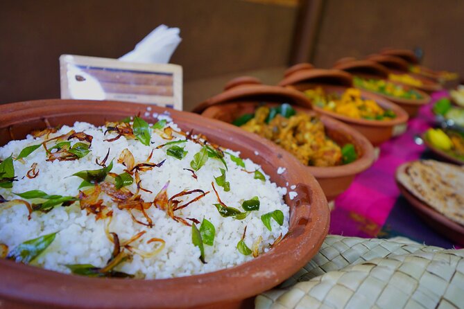 Organic Cooking Class Sigiriya TASTY TASKS - Clay pots, coconut spoons, and a firewood stove