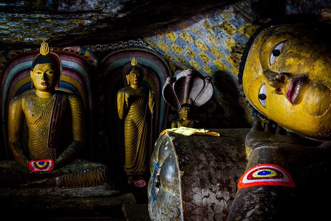 Private Day Trip to Sigiriya , Dambulla and Pidurangala Rock - Dambulla Cave Temple: begin with art and worship