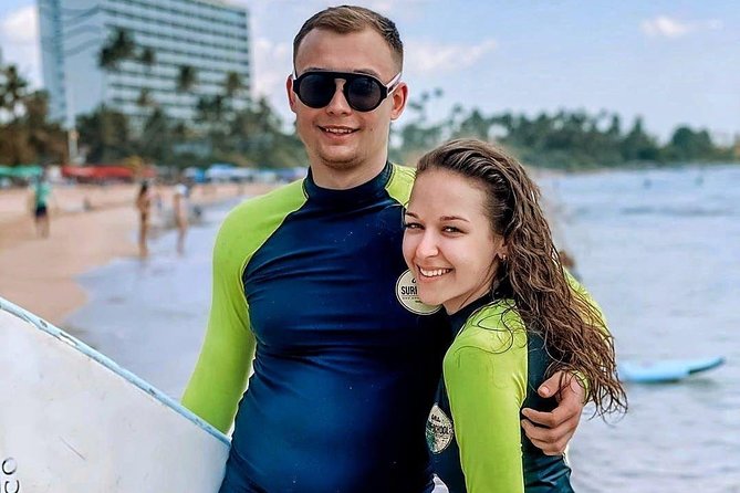 PRIVATE Surf lesson for Beginners Couple - Instructors who bring patience and humor