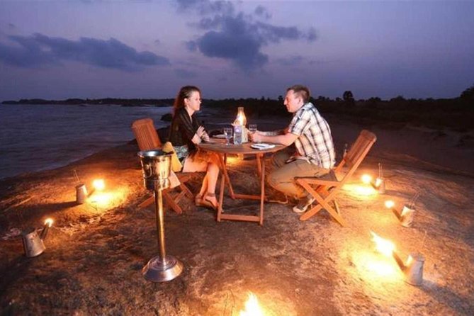 Private Yala Safari Day Trip & Exclusive Beach BBQ Dinner - The four-course BBQ and bonfire