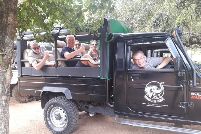 Rangiri Jeep Safari Sigiriya Lion Rock & Evening Jeep Safari - What a private jeep means for your day
