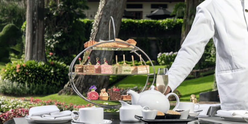 Royal Afternoon Tea at the Grand Nuwara Eliya + Bubbly! - Key points at a glance