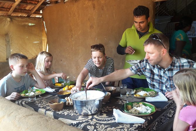 Sigiriya Cycle Tour: Explore Village Life in Sigiriya & Enjoy a Village Lunch - The lake view toward Sigiriya Rock