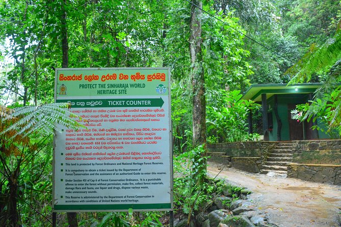 Sinharaja Short tour with 5 waterfalls tour or Adventure tour - The hanging bridge and the forest conservation center