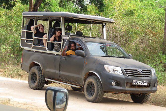 Super Luxury Jeep Safari at Yala National Park - Entering Yala in an open-top jeep