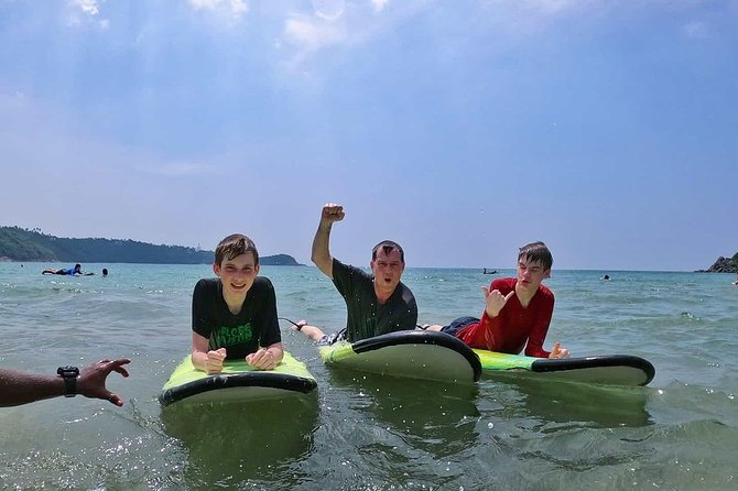 Surfing Lessons at Unawatuna - Starting at Sahana Beach near Galle
