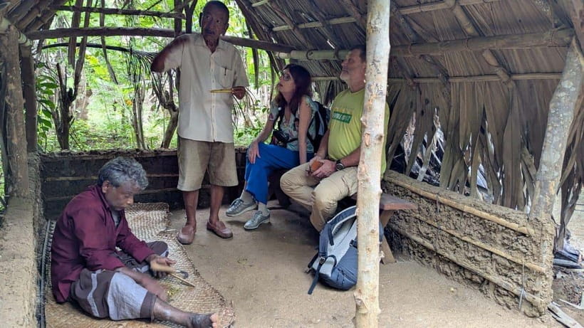 Udawalawe: Farm to Table Cooking & Authe: Village Experience - Eating the meal you helped prepare