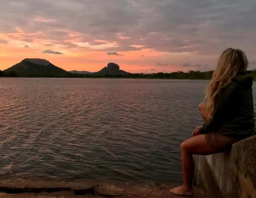 Unseen Sigiriya: Village & Rock Viewpoints by Tuk Tuk - Riding through villages and paddy fields