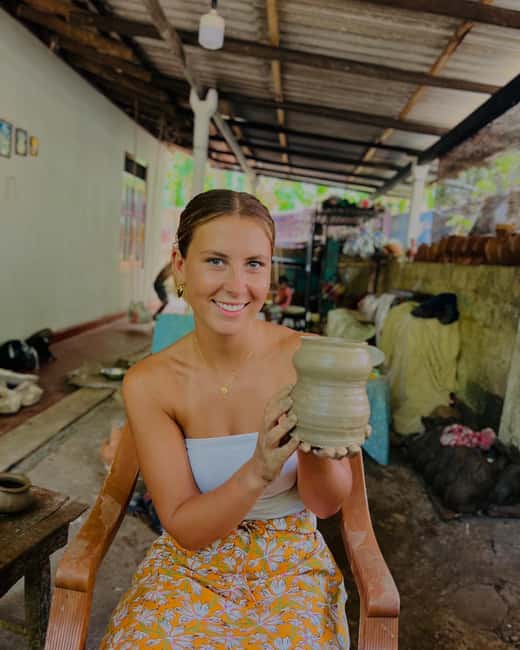 Weligama: Pottery Workshop with Tea and Snacks - Taking your turn on the traditional wheel